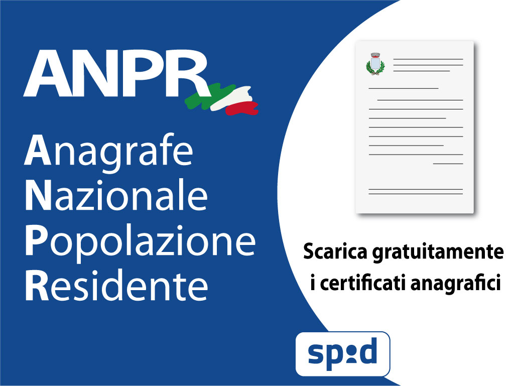 Accedendo all'Anagrafe nazionale, per la prima volta i cittadini italiani potranno scaricare i certificati anagrafici online in maniera autonoma